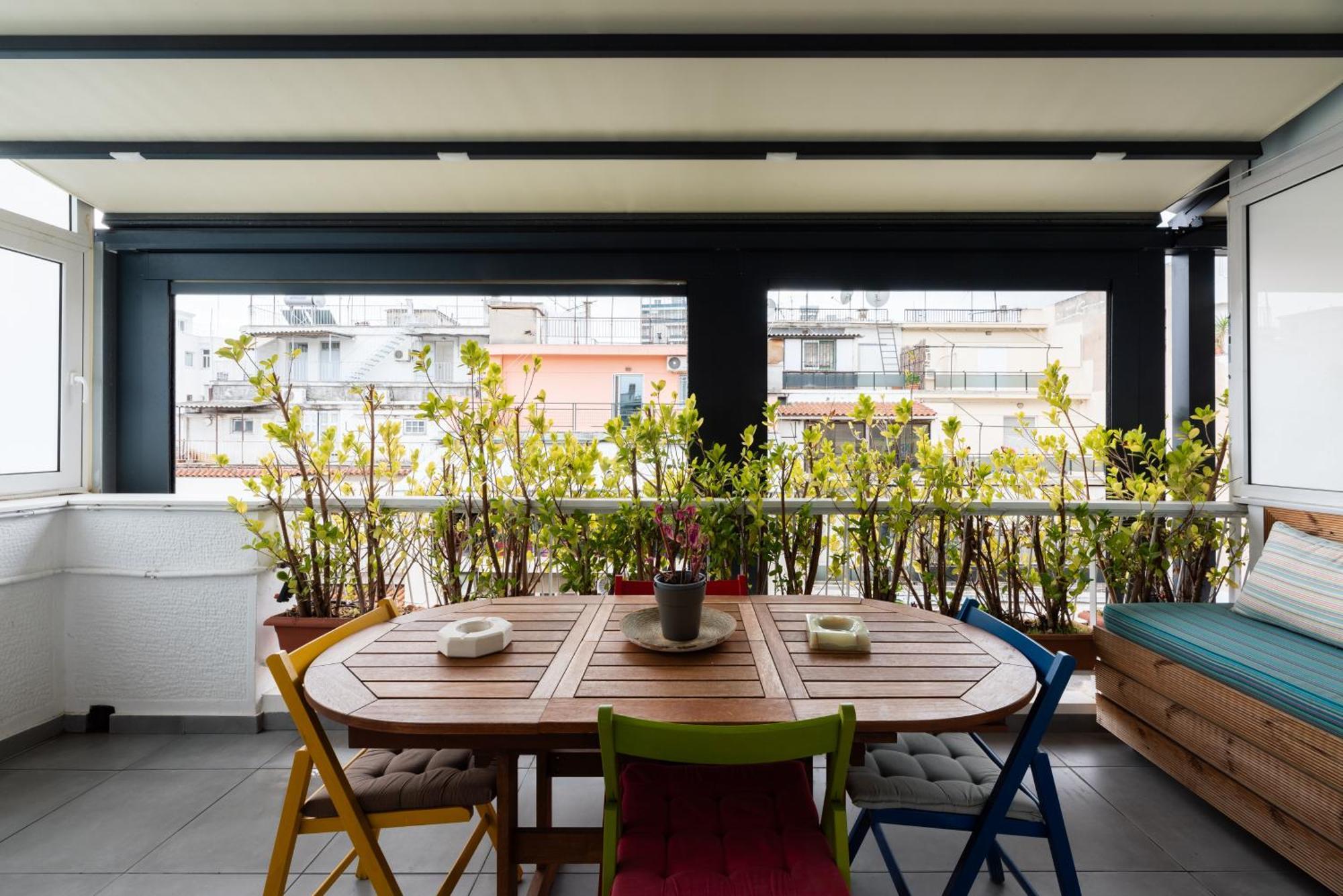 Modern Studio Apartment A Atenas Exterior foto